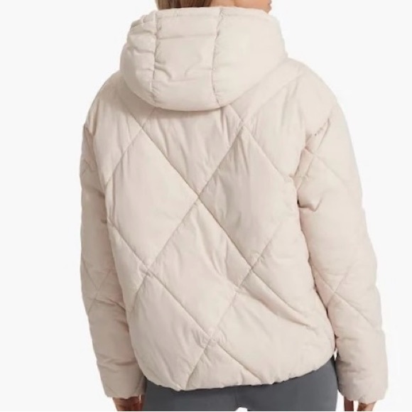 Vuori Decompression Jacket Primaloft Thermoplume Insulated Dune Cream Medium EUC - Picture 2 of 11